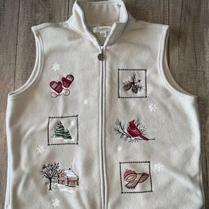 Tradition Vintage Fleece Christmas Vest